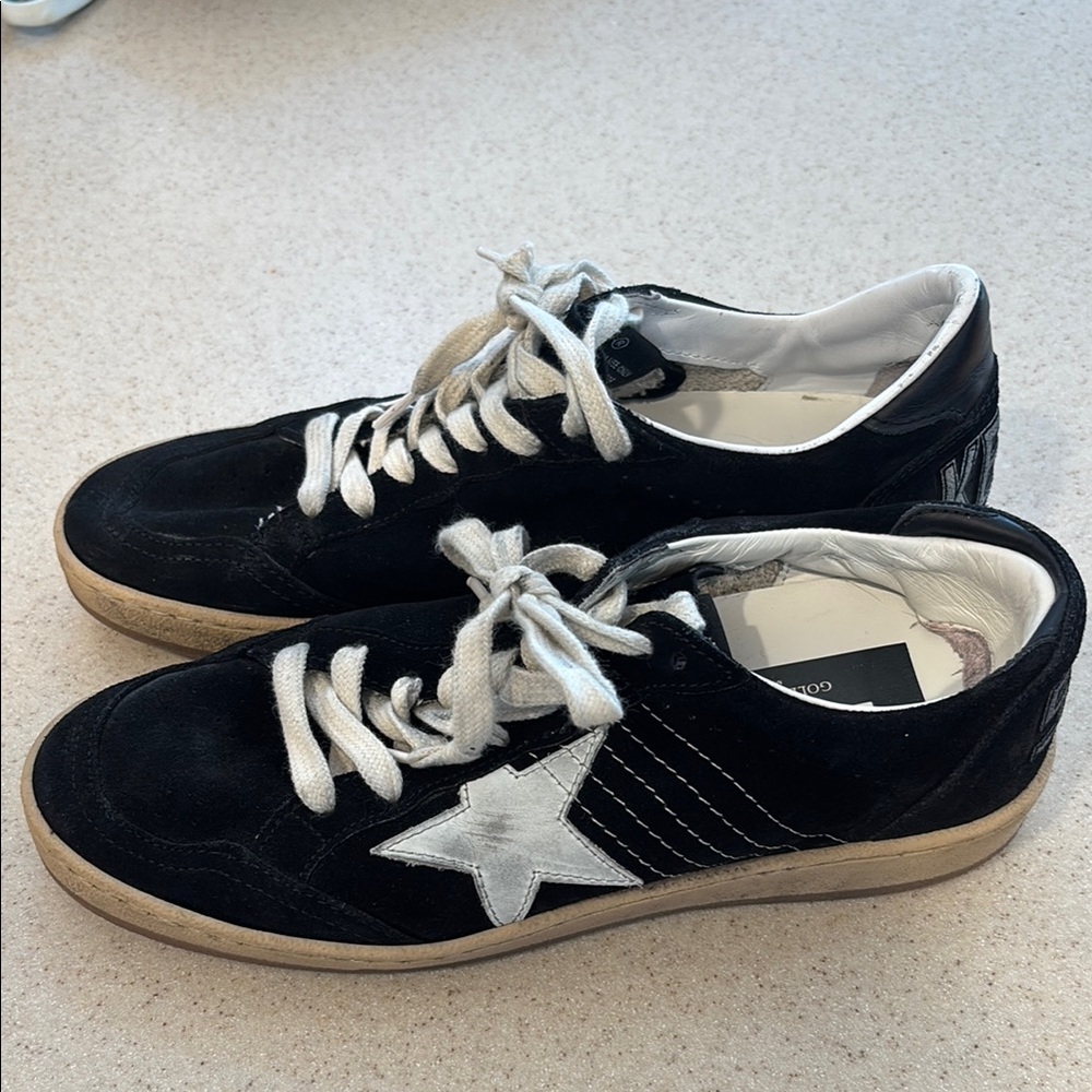 Golden Goose Ball Star Black/White Sneakers